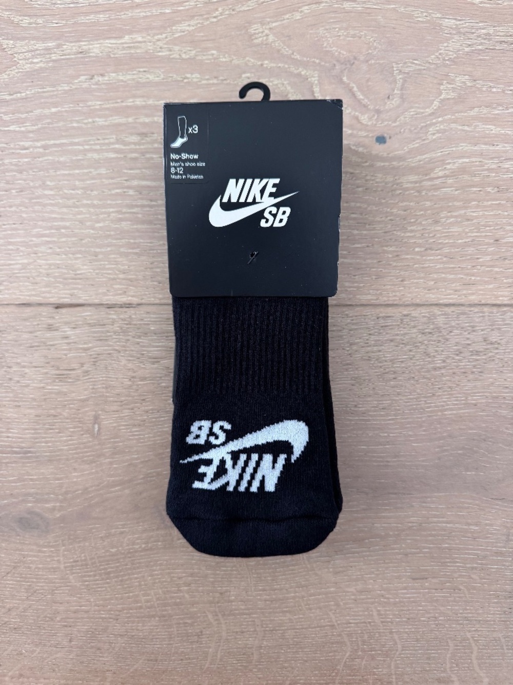 NIKE SB Socks Low Black Adult Men’s Large 3 Pack